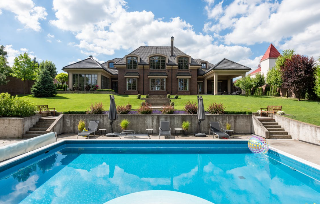home swimming pool